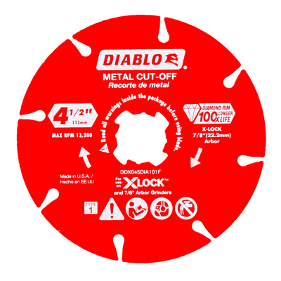 Diablo 7 In Diamond Wheel for Metal Cutting DDD070DIA101F for sale online 